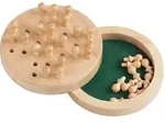 Vedes Natural Games Solitaire Holz 12cm 61413642 Anzahl Spieler (max.): 1
