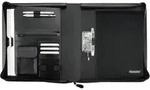 Alassio Schreibmappe BERGAMO 31506 37x31x6,5cm Lederimitat schwarz