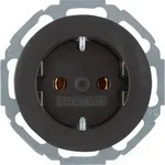 Berker SCHUKO-Steckdose sw/gl 47452045