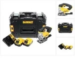 DeWalt DCS 331 P2 Akku Stichs&auml;ge 18 V + 2x Akku 5,0 Ah + Ladeger&auml;t + TSTAK