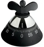 Alessi A09 B, Schwarz, 120 mm, 120 mm, 90 mm