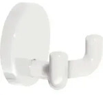 Doppelhaken 477.90.025 2 Hak.PA 99 reinwei&szlig; D.50mm A.43,5mm HEWI