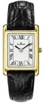 Dugena Damen-Armbanduhr 4460725 Quadra Classica, Quarz, Edelstahl, Lederarmband, 3