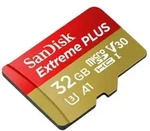 SanDisk Extreme PLUS - Flash-Speicherkarte (microSDHC/SD-Adapter inbegriffen)