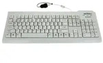 Seal Shield Silver Seal - Tastatur - USB - QWERTZ - Deutsch - wei&szlig;