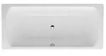 Laufen Einbaubadewanne PRO H227950, 1800x800mm, Stahl emailliert, Mittelablauf,