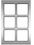 Elcom T&uuml;rstation edelstahl FMO-6/2EM