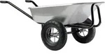 Schubkarre Expert Twin verzinkt. 150 L, Luftrad