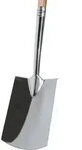 G&auml;rtnerspaten Edelstahl Gr. 2 T-Stiel Trittschutz