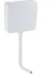 Geberit AP-Sp&uuml;lkasten AP127 mit Sp&uuml;l- Stopp-Sp&uuml;lung, halbhochh&auml;ngend, wei&szlig;