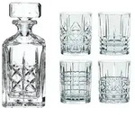 "Nachtmann 0098196-0 Whisky-Set "Highland", Karaffe mit 4 Gl&auml;sern, Kristallglas,