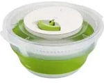 Emsa Falt-Salatschleuder BASIC trans/gn 4L