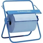 Wandhalter f&uuml;r Gro&szlig;rolle Metall blau