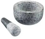 Westmark Granit M&ouml;rser 13.1 cm grau
