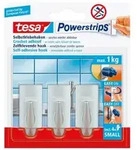 TESA 57544-00010, Universalhaken, Chrom, Kunststoff, 1 kg, 3 St&uuml;ck(e),