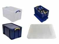Really Useful Box Aufbewahrungsbox 84 Liter, vollfarbig blau