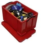 Really Useful Box Aufbewahrungsbox 84,0 l - 71,0 x 44,0 x 38,0 cm rot