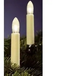 Hellum Riffelkerzenkette 15 tlg. 811544