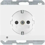 Berker SCHUKO-Steckdose pows/gl 41097009
