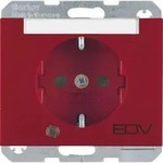 Berker SCHUKO-Steckdose rt/gl 41107115