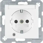 Berker SCHUKO-Steckdose pws/gl 41108989