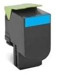 Lexmark Toner CX410de Original Cyan 3000 Seiten 80C2HCE