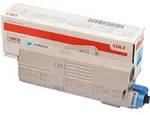 OKI Toner C532 C542 MC563 MC573 Original Cyan 6000 Seiten 46490607