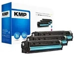 KMP MULTIPACK H-T171CMY - 3er-Pack - Gelb, Cyan, Magenta - kompatibel - Tonerpatrone