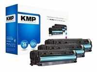 KMP H-T196CMY MULTIPACK - 3er-Pack - Gelb, Cyan, Magenta - kompatibel - Tonerpatrone