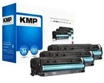 KMP H-T196CMY MULTIPACK - 3er-Pack - Gelb, Cyan, Magenta - kompatibel - Tonerpatrone