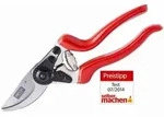 Siena Garden 310-3A4 Premium Bypassschere 8-EG Ergo-Griffe. 21,5 cm, rot