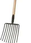 Steingabel 9,Zinken-L.330mm m.Federd&uuml;lle,o.Stiel STA IDEAL