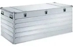 Aluminiumbox L1700xB800xH700mm 829l m.Klappverschluss u.Alu-Stapelecken