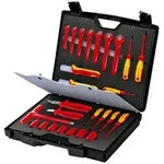 KNIPEX 98 99 12 Standardkoffer 26-teilig mit isolierten Werkzeugen f&uuml;r Arbeiten an