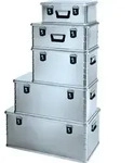 Aluminiumbox Mini Plus L600xB400xH330mm 60l m.Klappverschluss ZARGES