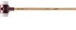 Vorschlaghammer SIMPLEX Kopf-D.80mm mittelhart Superplastik wei&szlig; Hickory HALDER