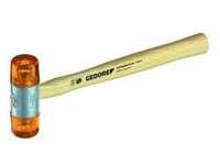 Plastikhammer - Cellulose-Acetat-Köpfe, austauschbar - Kopf-Ø 60 mm - Länge 380 mm
