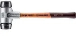 HALDER SIMPLEX Schonhammer &Oslash; 50 mm Gummi mit Aluminiumgeh&auml;use