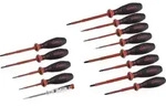 Cimco VDE Schraubendreher-Set 13teilig Schlitz, Kreuzschlitz Phillips, Kreuzschlitz