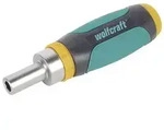 "Wolfcraft miniature Werkstatt Ratschen-Schraubendreher 1/4" (6.3 mm)"