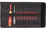 Schraubendrehersatz slimVario 16-tlg.m.Wechselkl.VDE isol.WIHA
