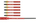 Wechselklingensatz slimBit Pk.7-tlg.Torque/Schlitz/Phillips/Pozidriv WIHA