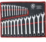 Maulringschl&uuml;ssel-Satz - Stahl - 6 bis 32mm - 25-tlg - in Rolltasche