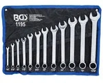 "BGS Maulringschl&uuml;ssel-Satz, Zollgr&ouml;&szlig;en, 1/4" - 15/16", 12-tlg., in Rolltasche"
