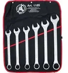 "Maulringschl&uuml;ssel-Satz - Stahl - SW 34 bis 50mm - 6-tlg - in Rolltasche - "XXL""