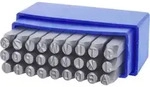 KS TOOLS Buchstaben-Prgestempel-Satz, 27-tlg