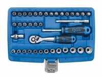 BGS technic Steckschlüssel-Satz Gear Lock | Antrieb 6,3 mm (1/4") |