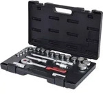 "KS Tools 911.1595 1/2" Steckschl&uuml;ssel-Satz, 24-tlg. 12-kant"
