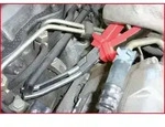 KS Tools 500.7310 Gl&uuml;hkerzenstecker-Zange, abgewinkelt, 235mm