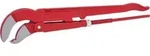 KS TOOLS 45 gewinkelte Eckrohrzange, 3"